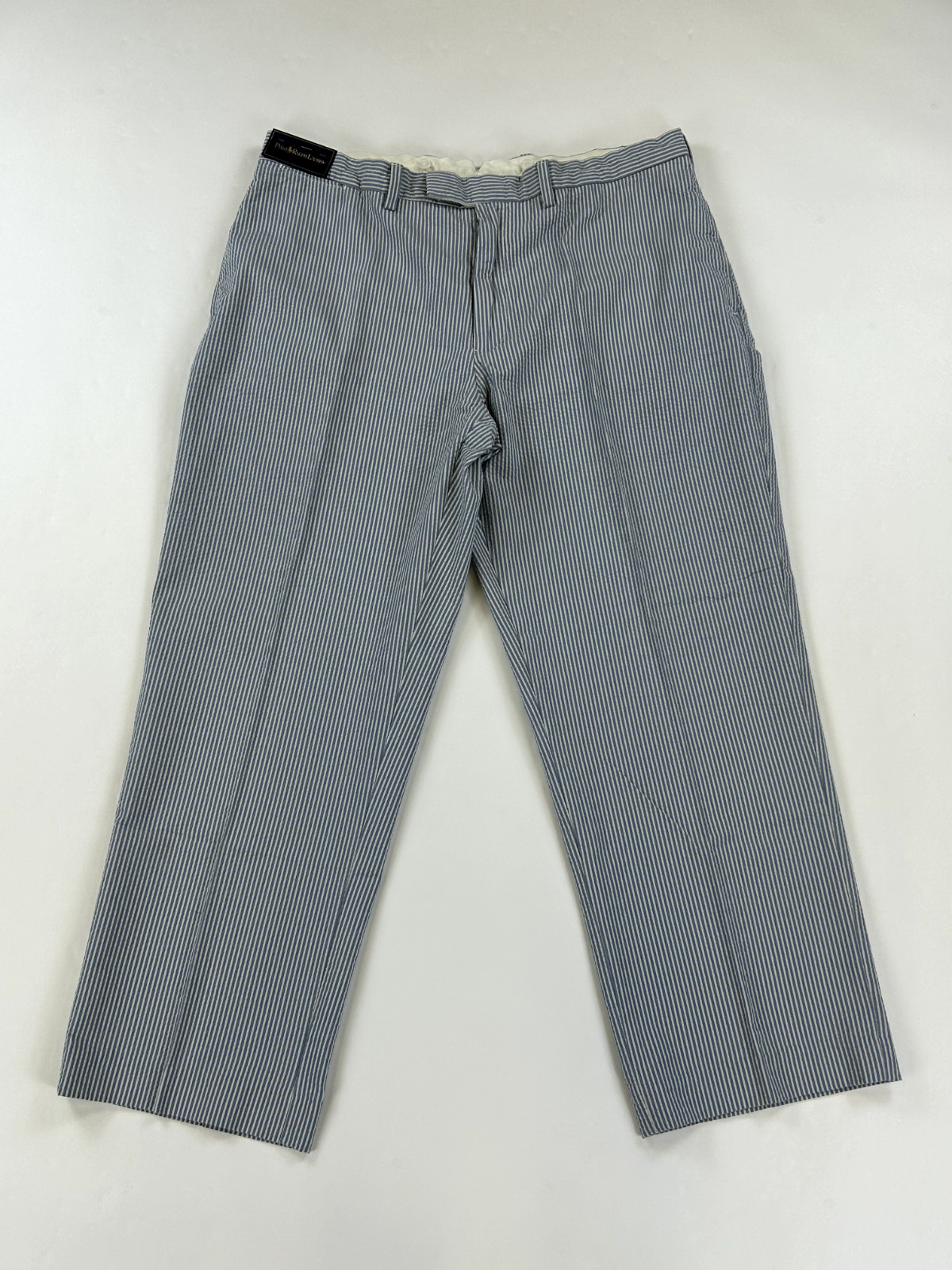 Брюки Polo Ralph Lauren в полоску - Синий/Белый - Размер: 40x30