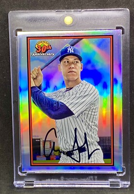Aaron Judge New York Yankees MLB Jackets Aaron Judge 2022 Topps