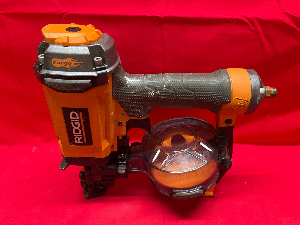 RIDGID R175RNE 15 Degree 13/4" Roofing Coil Nailer (SS2118618