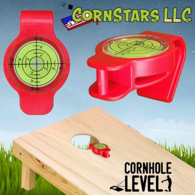 Cornhole Board Level Accessory | Get Consistent Cornhole Board Angles | Easy Use