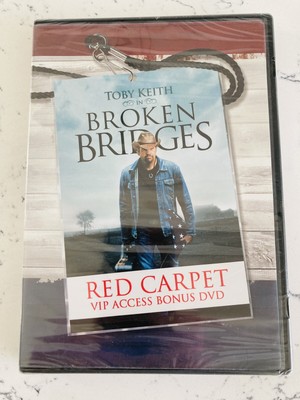 Broken Bridges DVD 2007 Toby Keith/Kelly Preston VIP ACCESS BONUS DVD Sealed NEW