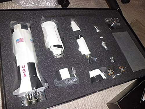 APOLLO 11 & SATURN Rocket 1/144 Figure Otona No Chogokin BANDAI