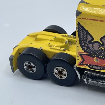 VINTAGE HOT WHEELS THUNDER ROLLER YELLOW 1982 MALAYSIA NICE! | eBay