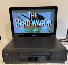 RCA 4 Head VCR Mono VR519 No Remote  New VHS Tape  The Bandwagon  RCA Cords