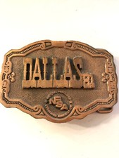 Dallas 81 National Fertilizer Solutions Association Belt Buckle Rare Hit Line Us