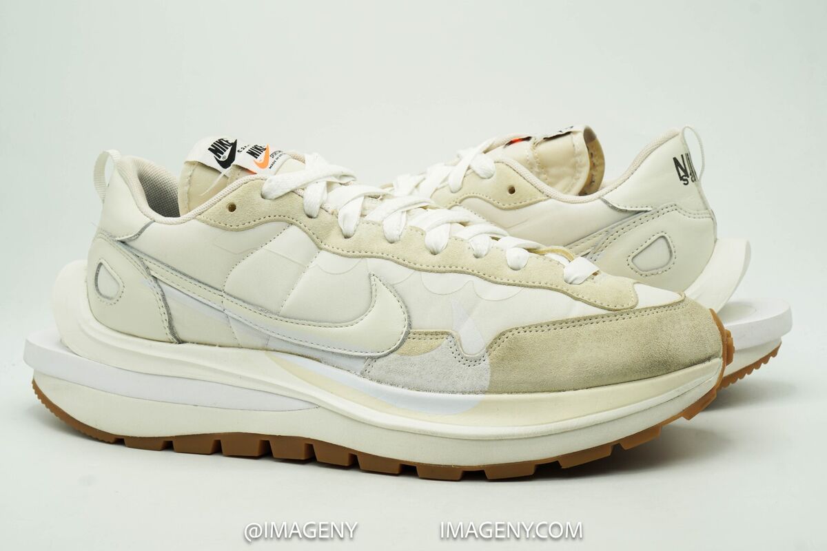 NIKE VAPORWAFFLE SACAI USED SIZE 12 SAIL WHITE GUM DD1875 NIKE VAPORWAFFLE SACAI USED SIZE 12 SAIL WHITE GUM DD1875