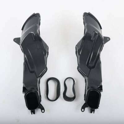 バッグ RAM Black ABS Ram Air Intake Tubes Ducts Fit For SUZUKI GSXR1000 2009
