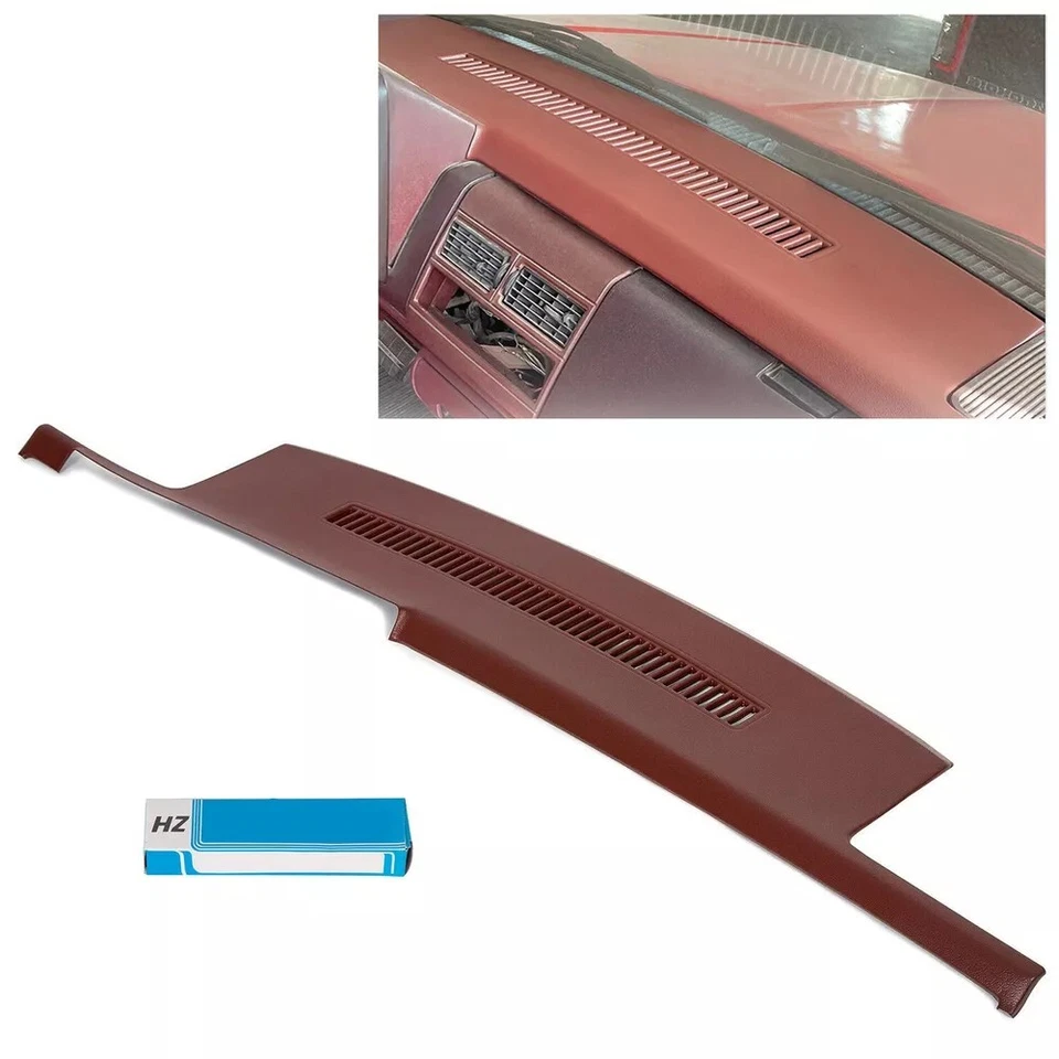 Tapa de tablero granate para camioneta Chevy GMC Blazer Suburban 88-94 Foto 2 de 4