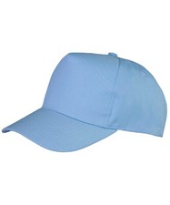 Personalised Kids Children's Embroidered base ball cap hat with multi colours