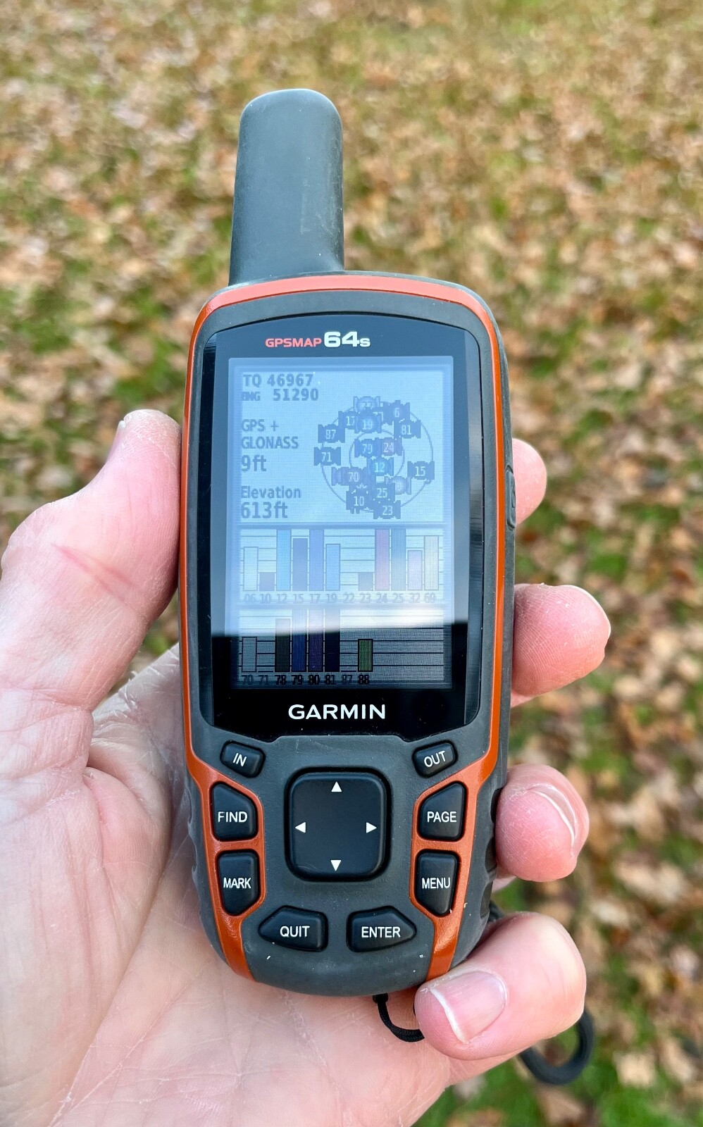 Garmin GPSMAP 64s gps with 3axis compass, altimeter and OS 150k GB