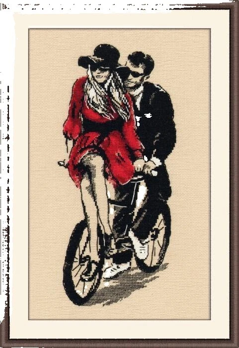 Personas, familia y trabajos Foto De Punto De Cruz Cross Stitch Kits