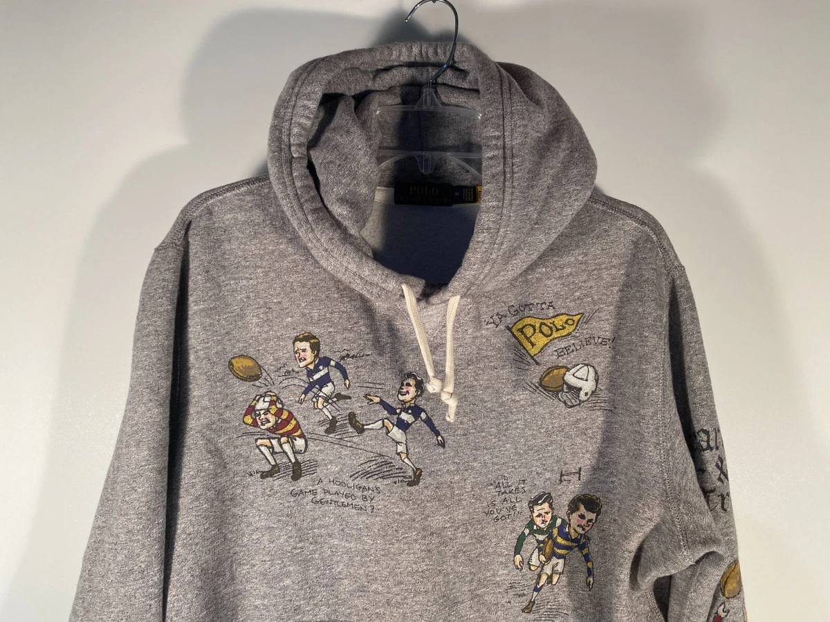 Polo football hoodie hot sale