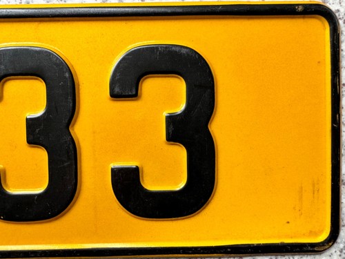 Luxembourg Eurostars Number Licence License Number Plate EZ 7633 - Picture 5 of 6