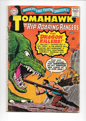 Tomahawk #102 1966 GD/VG DC Comics
