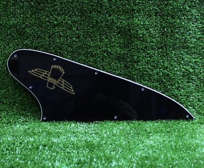 Schlagbrett für Gibson Thunderbird mit präzisem Bildschirm Gold Logo - schwarz