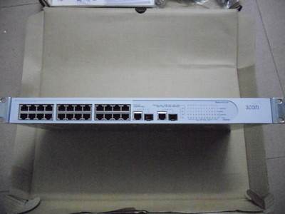 3Com 3C16475A Baseline 2226 24 Port 10/100Base-T Switch + 10/100/1000 Switch