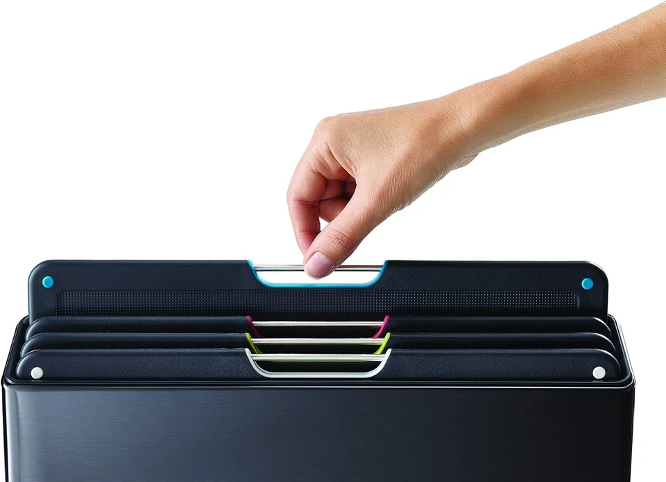 Conjunto de tábuas de corte Joseph Folio aço inoxidável preto - Imagem 3 de 4