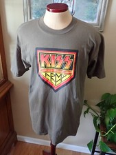Vintage 90’s Kiss Army Band T-Shirt Size XL Cronies Tag UNWORN Made in USA