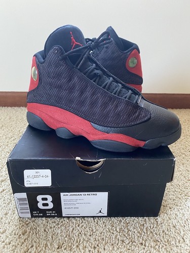 jordan 13 bred size 8