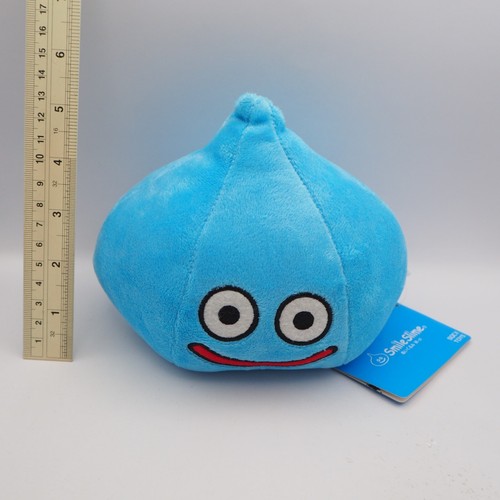 D2505C Blue Slime Dragon Quest Slime Smile Plush 5" Toy Doll Japan Square Enix - 第 2/13 張圖片