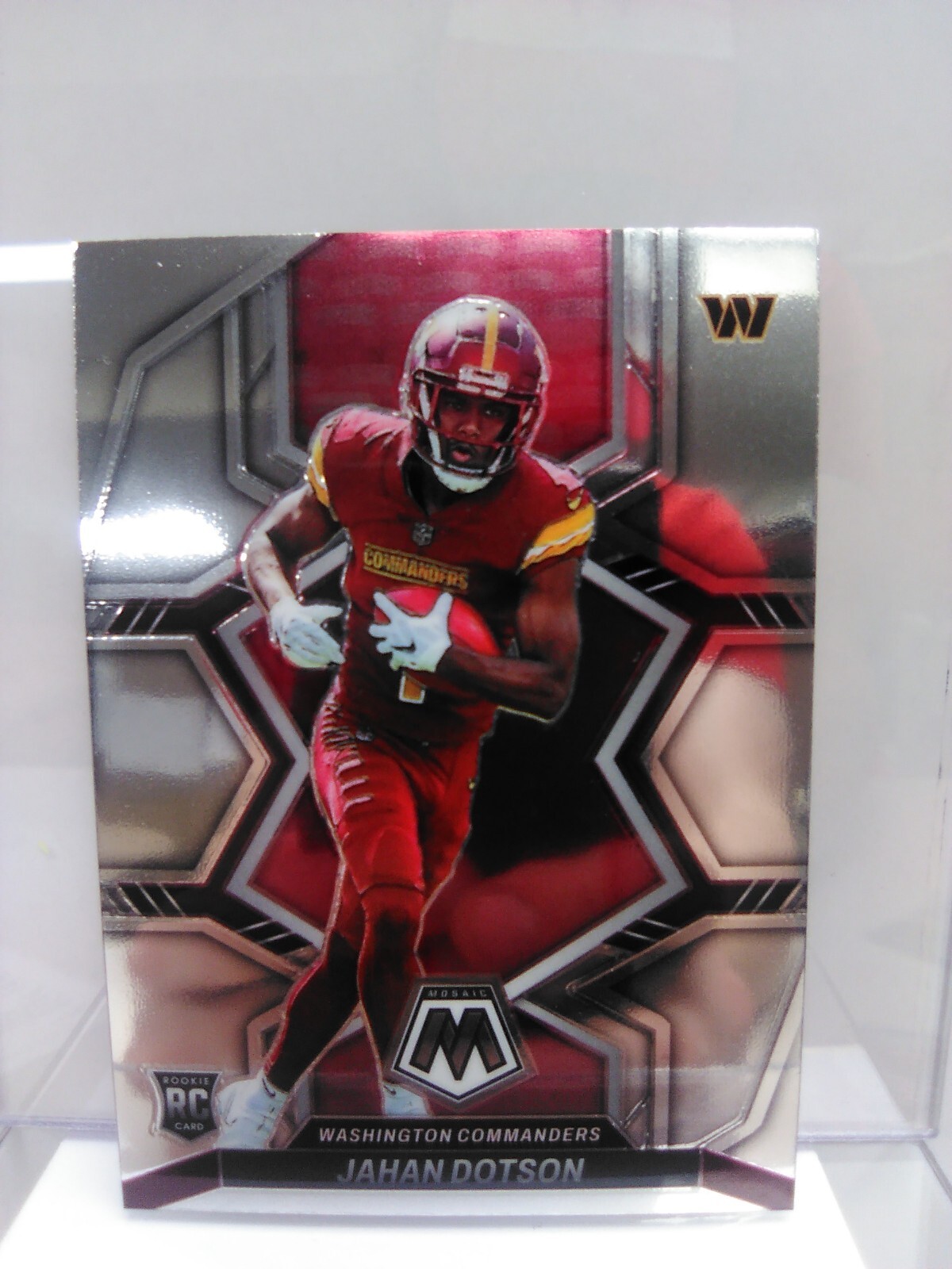 2022 Panini Mosaic Football Base Jahan Dotson RC #314