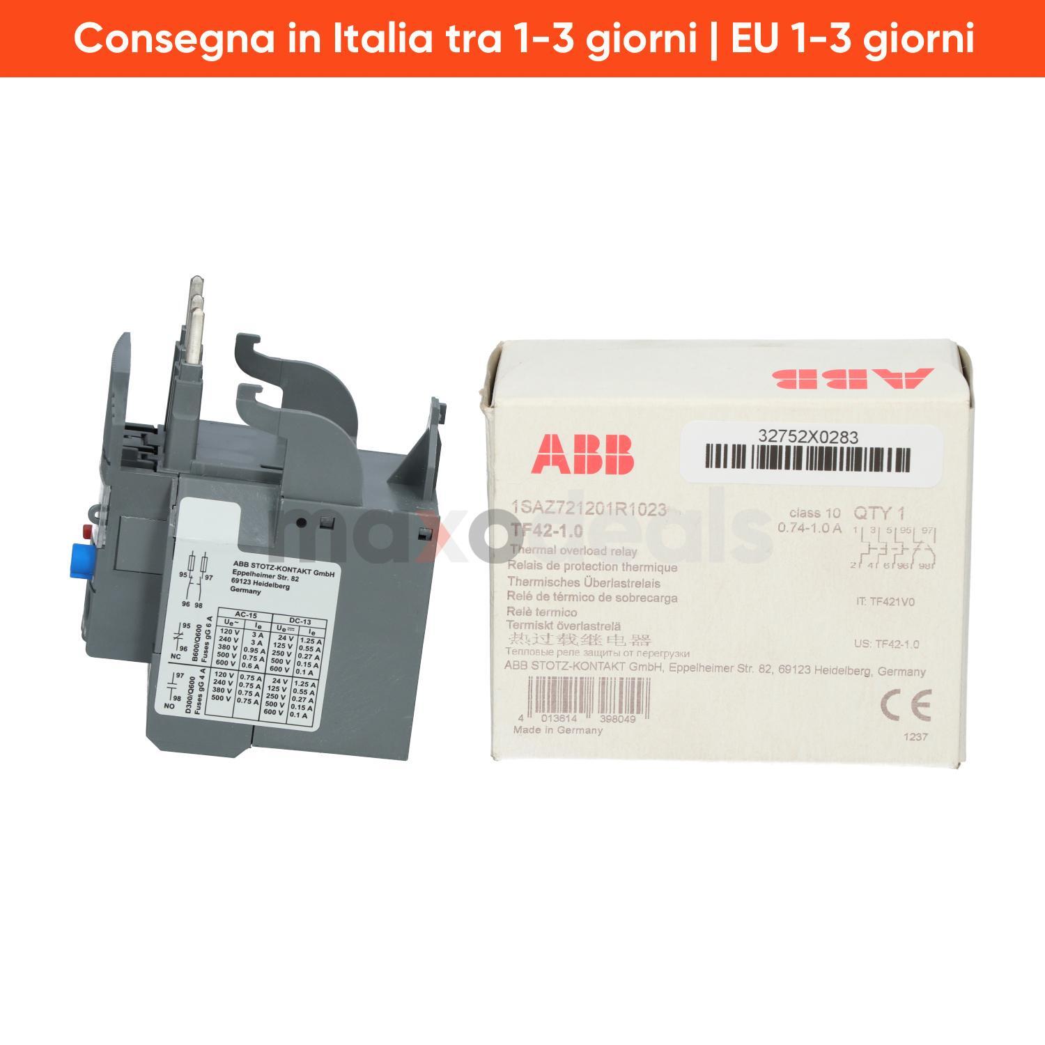 Abb 1SAZ721201R1023 Thermal Overload Relay New NFP