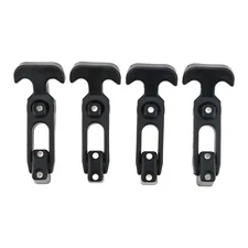 1X 112mm Black Rubber T-Handle Draw Latch For Boxes/Coolers/Golf Carts