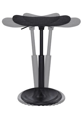 Stehhocker Stehhilfe Drehhocker Bürostuhl Topstar Sitness H2 schwarz