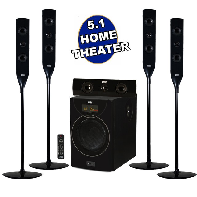 mr light 5.1 ch multimedia speaker system