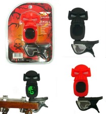 Skull Style Clip On Digital Chromatic Guitar Ukulele Bass Violin Tuner