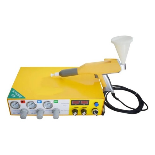 Digital Electrostatic Powder Coating Machine W/ Manual Powder Coating Spray Gun - Picture 8 of 22