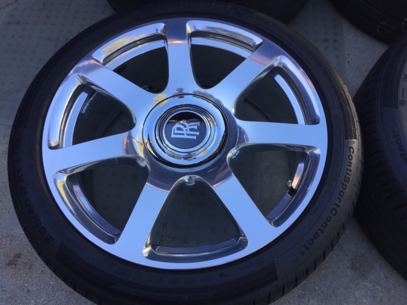 21" OEM FACTORY 2018 ROLLS ROYCE GHOST WRAITH DAWN FORGED WHEELS TIRES RIMS.