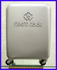New Roberto Cavalli Suitcase In Silver