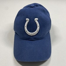 Indianapolis Colts Hat Cap Men s Blue Strapback Embroidered NFL Football Reebok