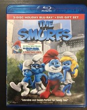 The Smurfs/The Smurfs: Christmas Carol (Blu-ray/DVD, 2011, 3-Disc Set, ...