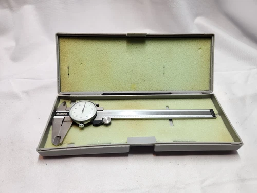 Smiec 6" Dial Caliper .001 Dial Graduations Stainless Hardened China