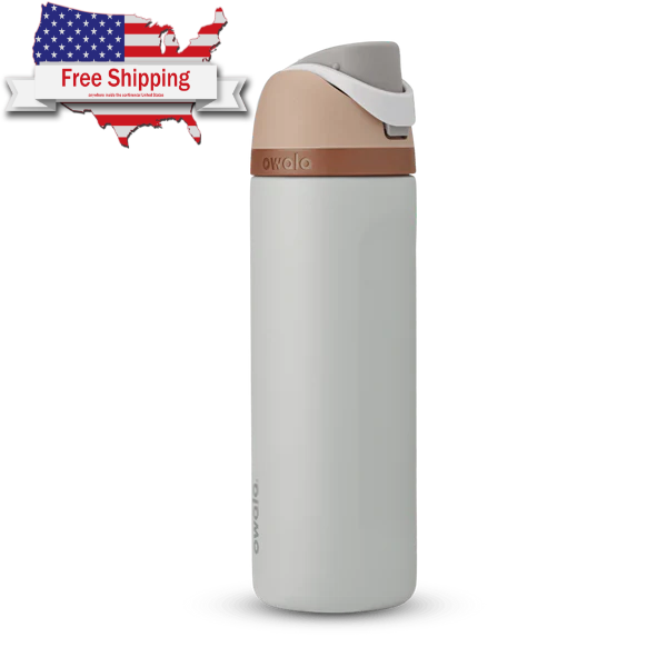 Owala FreeSip 24oz Stainless Steel Water Bottle in Calm Water