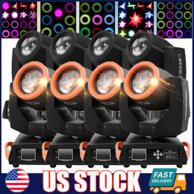 230W 7R Zoom Party Sharpy Light Moving Head Beam 8+16Prism DMX DJ Xmas Bar Light