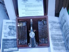Vintage  *150 pcs Moseley Staking *watch tool ~ C&E Marshall USA Co.  #HBX 45