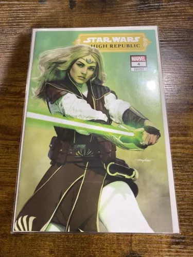 STAR WARS HIGH REPUBLIC #4 * NM+ * MIKE MAYHEW AVARR KRISS TRADE DRES VARIANT 🔥