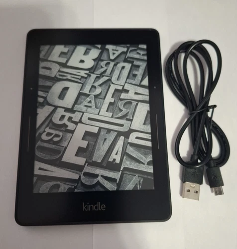 Amazon Kindle Voyage 7th Generation 6" Wi-Fi Black eBook Reader NM460GZ  NO ADS