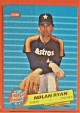 NOLAN RYAN 1986 FLEER (INSERT)  ASTROS # 5 (MINT)  HOF
