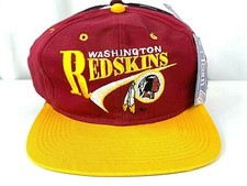 NEW   VINTAGE WASHINGTON REDSKINS NFL HAT/CAP 80s 90S VTG SUPER BOWL