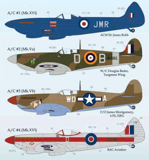 Lifelike 1/72 decal Supermarine Spitfire Pt 3 Smer, Tamiya, Airfix, Italeri, Rev Lifelike 1/72 decal Supermarine Spitfire Pt 3 Smer, Tamiya, Airfix, Italeri, Rev