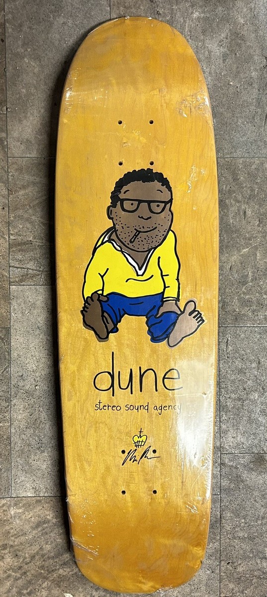 Chris pastras Dune World Industries Prime Skateboard Deck Stereo