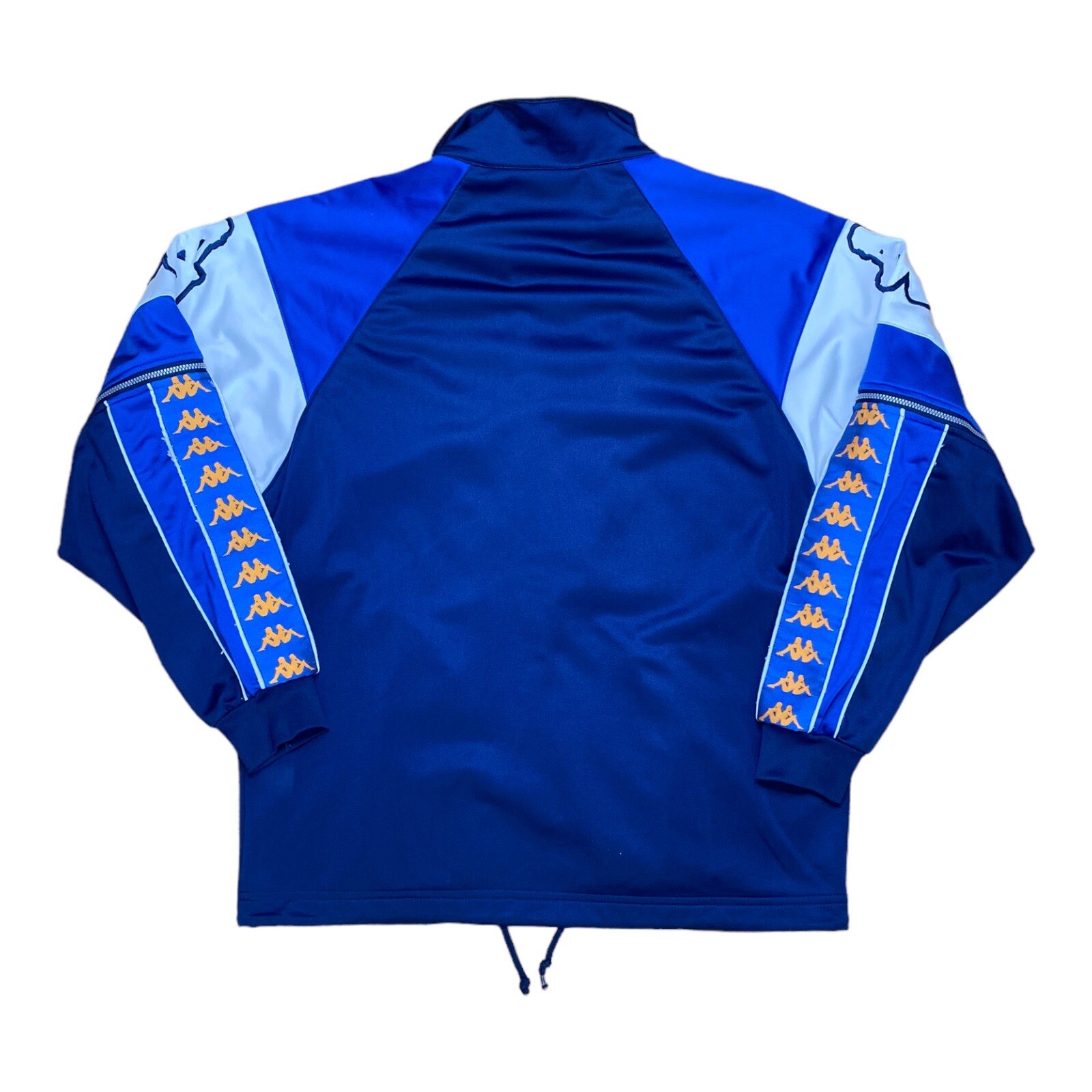 Vintage KAPPA Full Tracksuit Small Navy & Orange Unisex Adult Retro