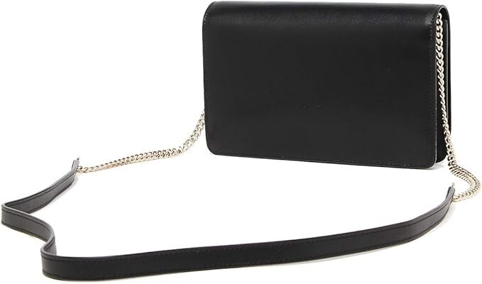 JIMMY CHOO バック Jimmy Choo Palace PKJ 010003 Women's Shoulder Bag in Black Smooth