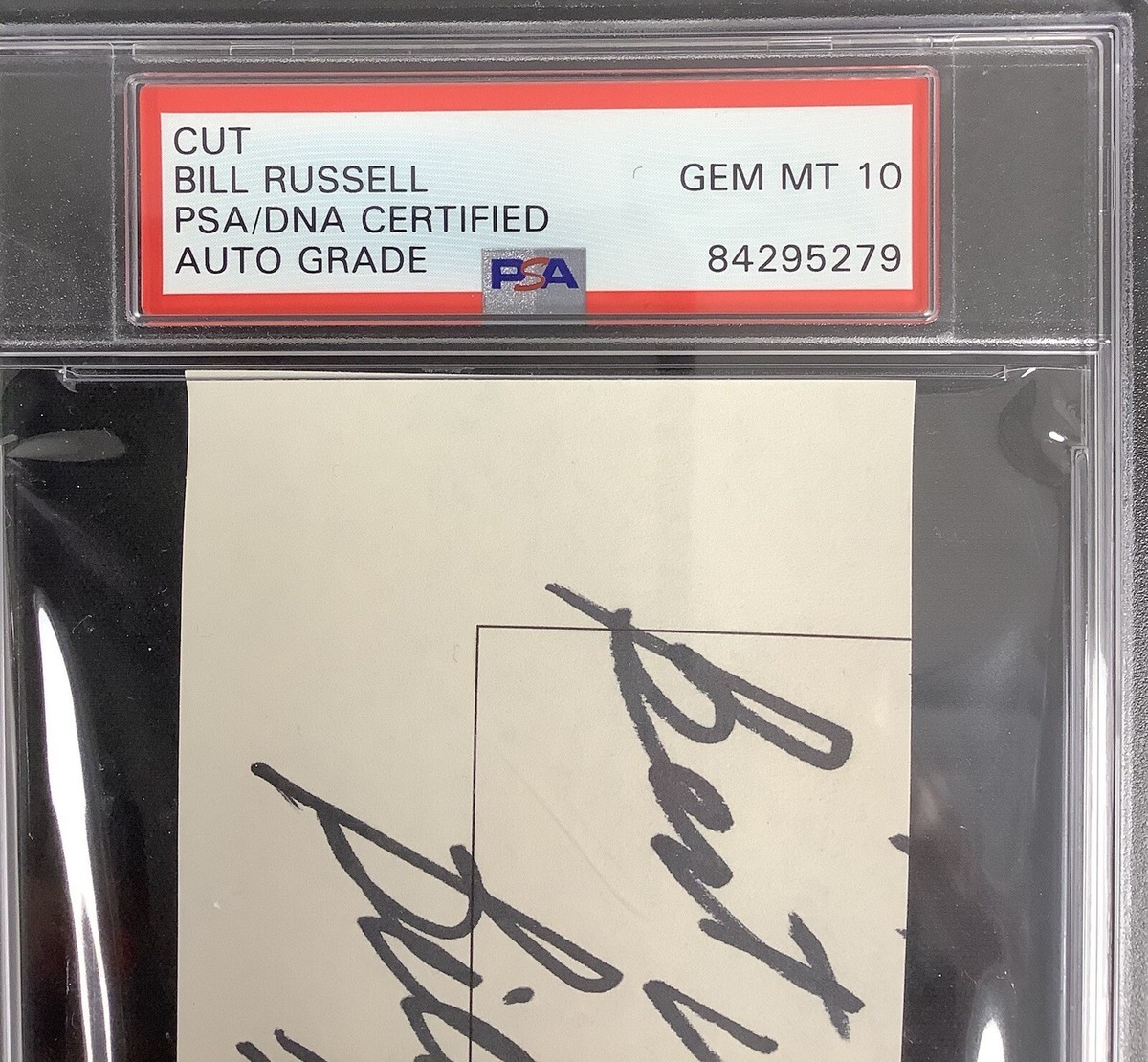 NBAカード Bill Russell autoサイン 1957 Topps #77 Bill Russell Signed Rookie Card RC BGS Auto