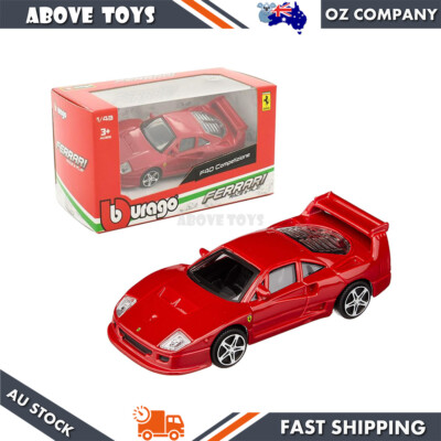 Bburago 1:43 Race & Play Ferrari F40 Competizione Diecast
