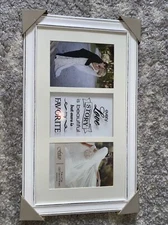 Three Wedding photo frame